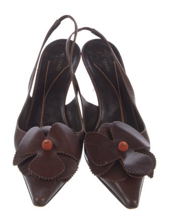 Kate Spade New York Leather Slingback Pumps