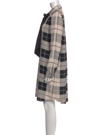 Kate Spade New York Plaid Print Knee-Length Dress