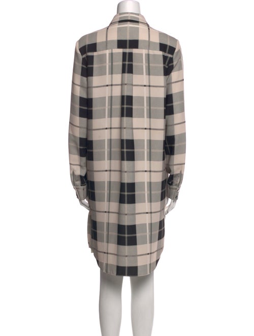 Kate Spade New York Plaid Print Knee-Length Dress