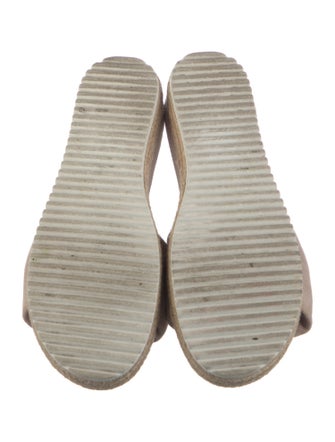 Kate Spade New York Suede Floral Print Slides