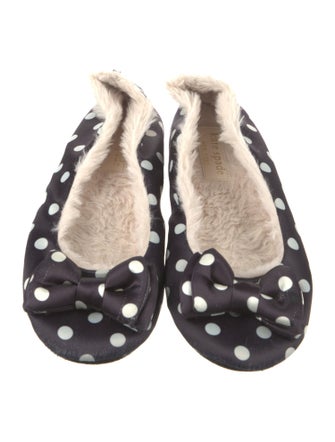 Kate Spade New York Satin Polka Dot Print Flats