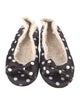 Kate Spade New York Satin Polka Dot Print Flats