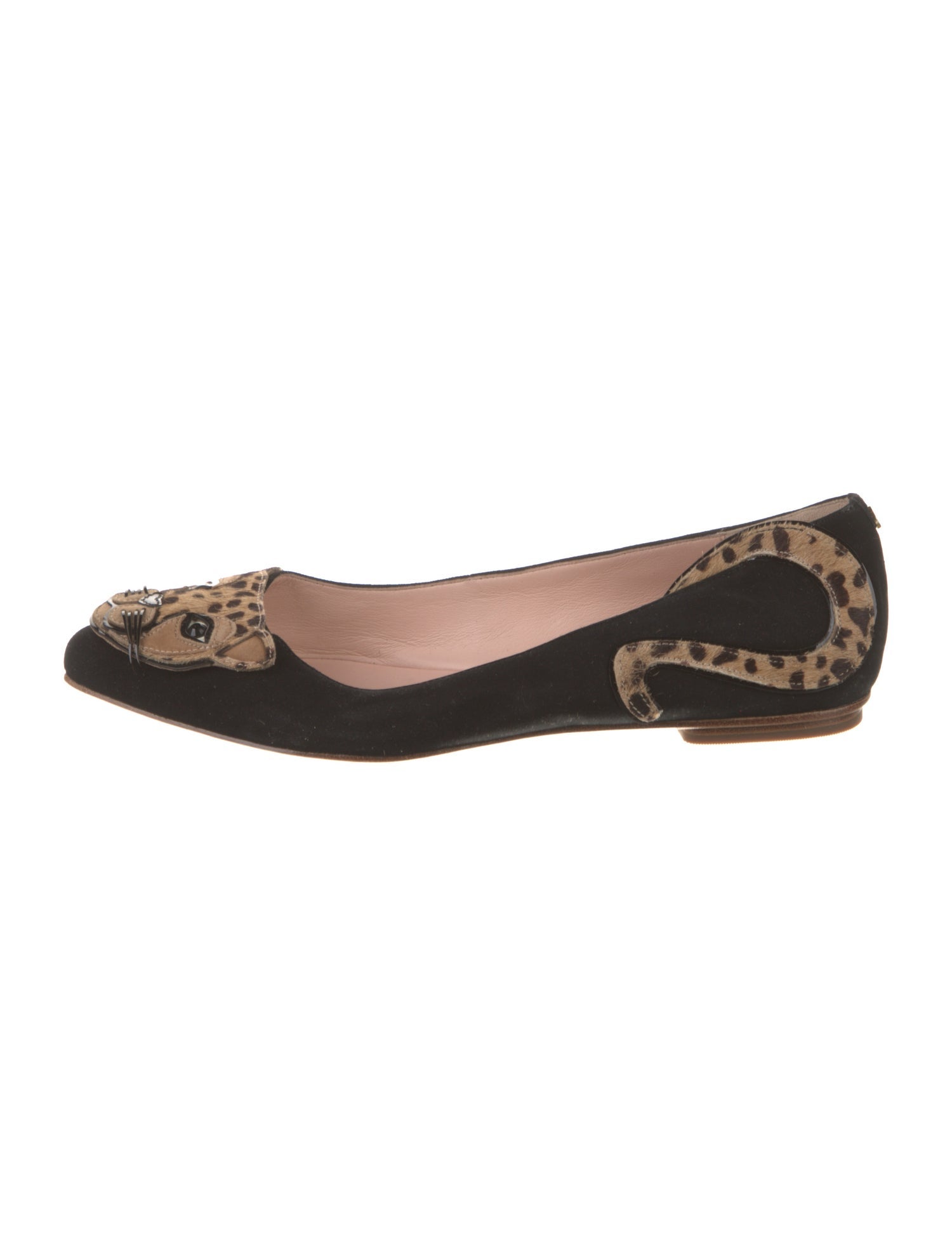 Kate Spade New York Suede Animal Print Flats