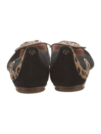Kate Spade New York Suede Animal Print Flats