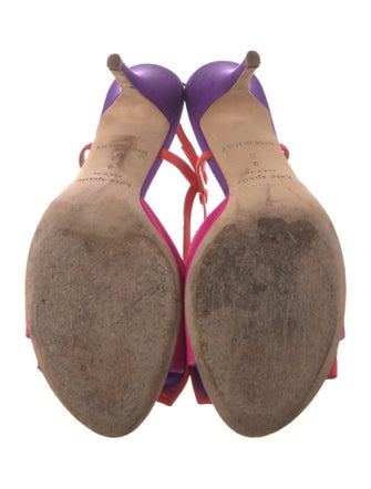 Kate Spade New York Satin Bow Accents Slingback Sandals