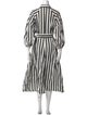 Kate Spade New York Striped Midi Length Dress