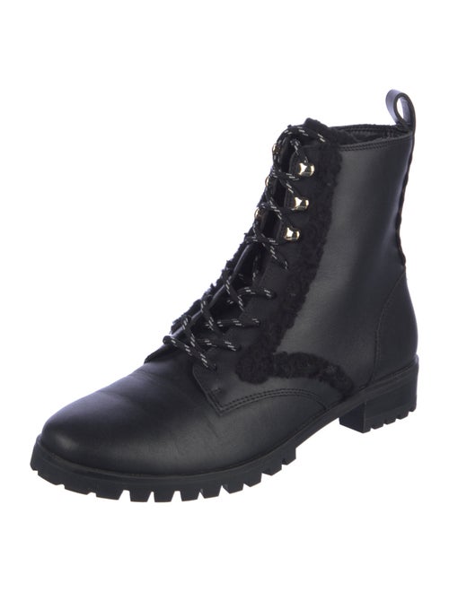 Kate Spade New York Leather Combat Boots