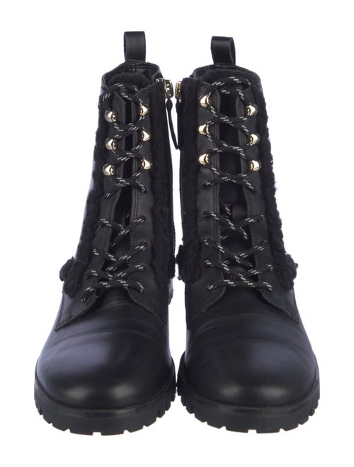 Kate Spade New York Leather Combat Boots