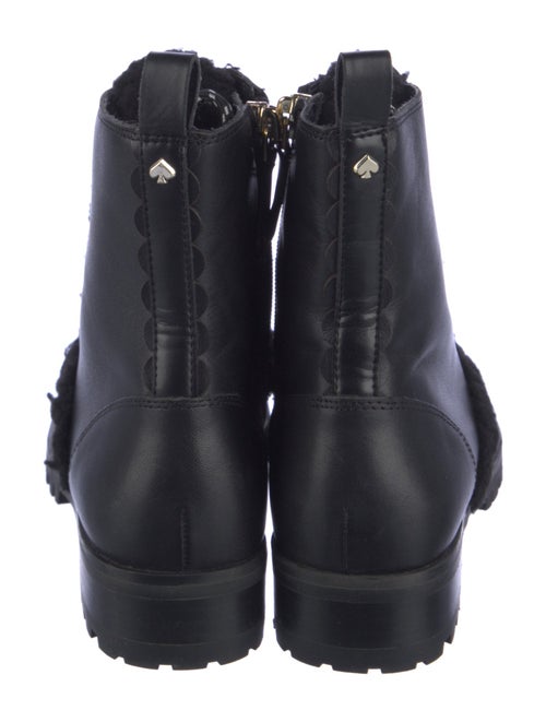 Kate Spade New York Leather Combat Boots