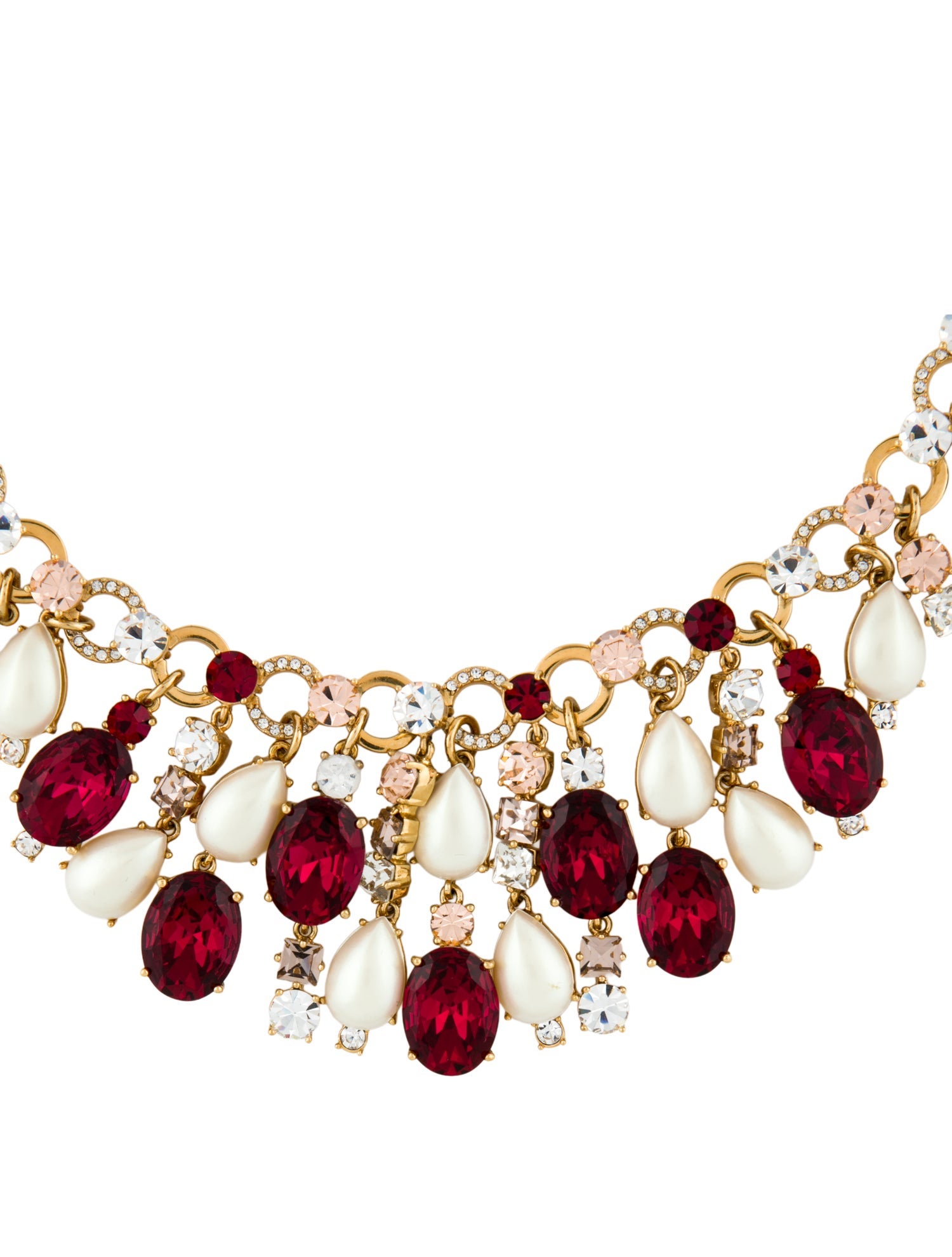 Kate Spade New York Faux Pearl & Crystal Multistrand Necklace