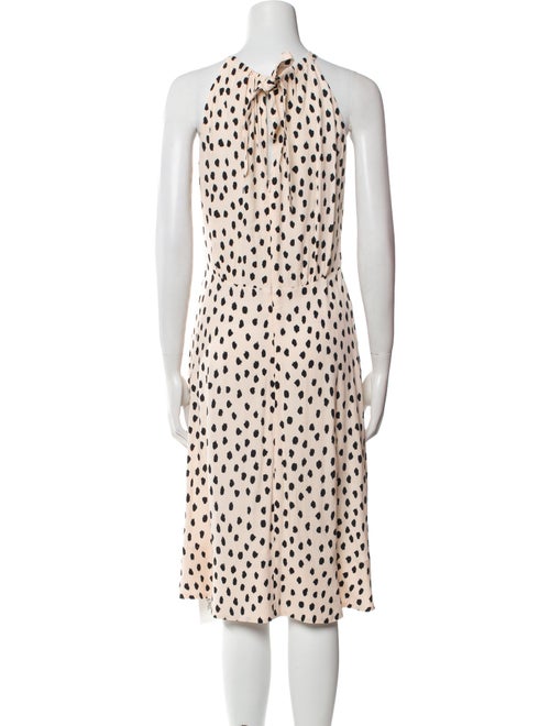 Kate Spade New York Polka Dot Print Midi Length Dress