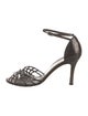 Kate Spade New York Leather Animal Print Sandals