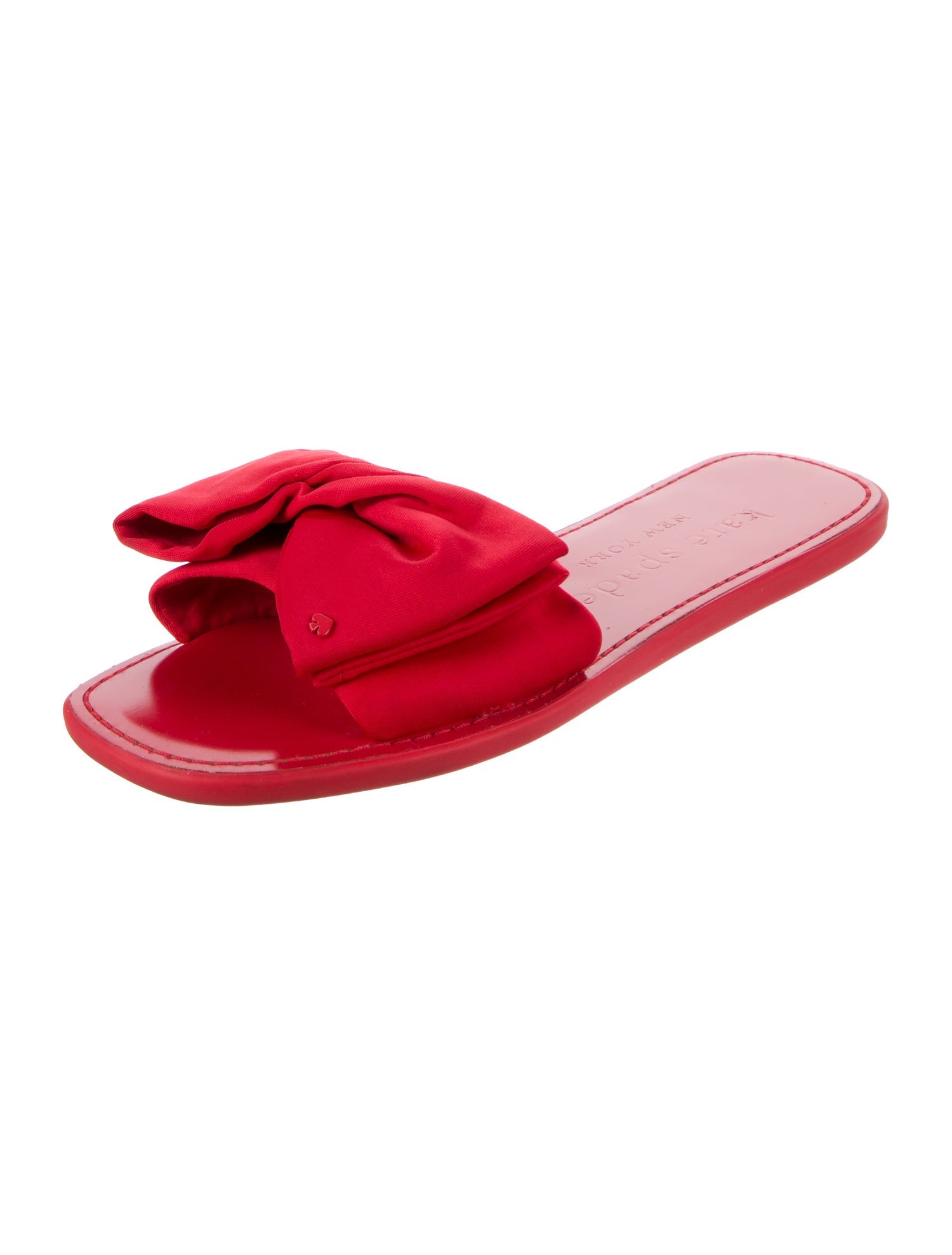 Kate Spade New York Bow Accents Slides