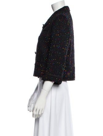 Kate Spade New York Wool Tweed Pattern Evening Jacket