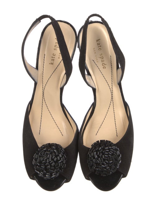 Kate Spade New York Suede Slingback Pumps