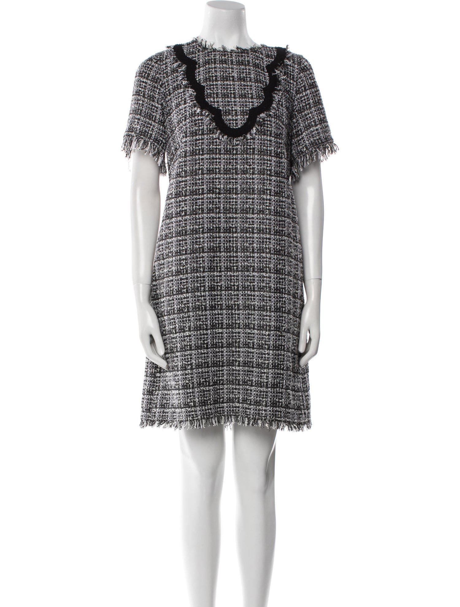 Kate Spade New York Tweed Pattern Mini Dress