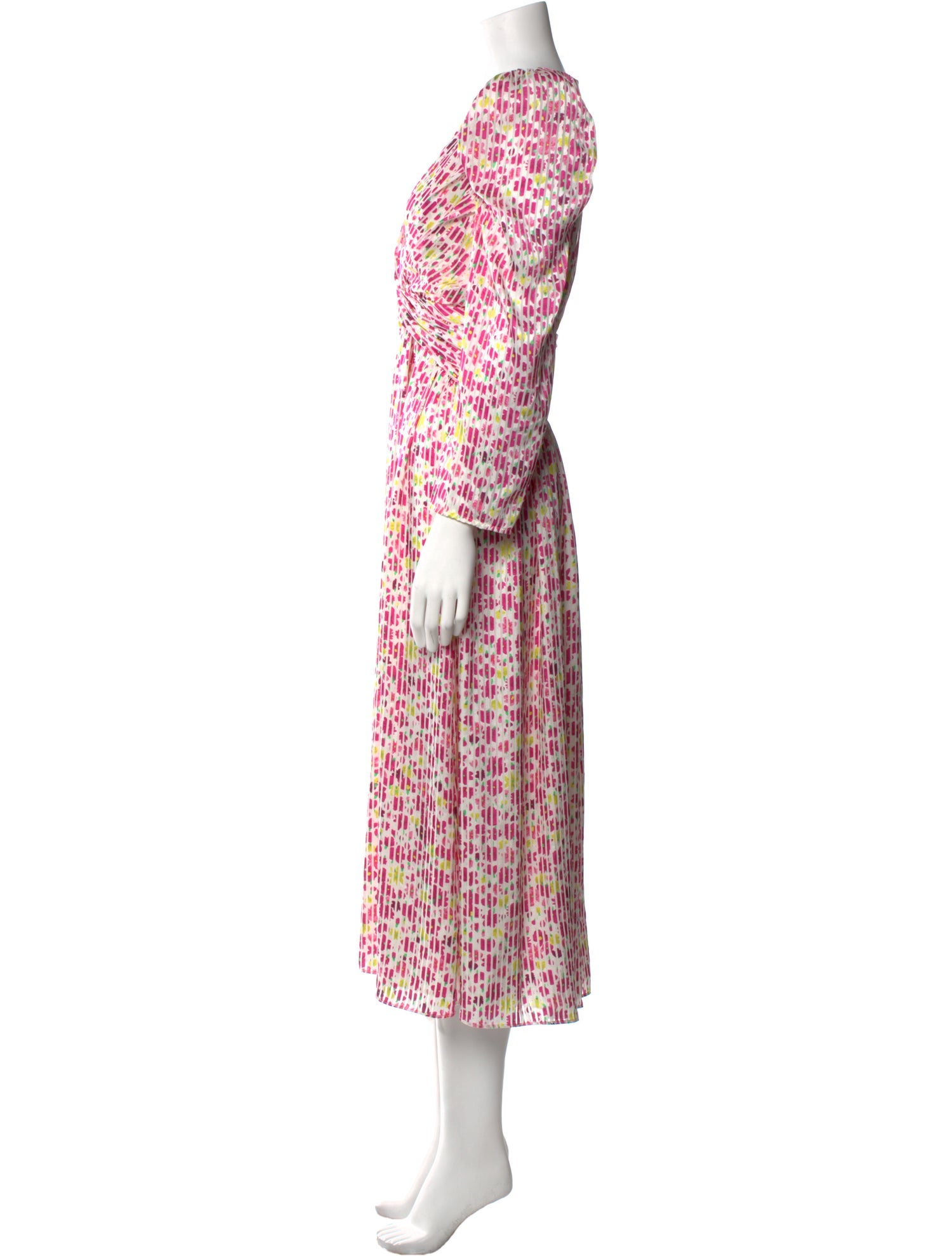 Kate Spade New York Floral Print Long Dress