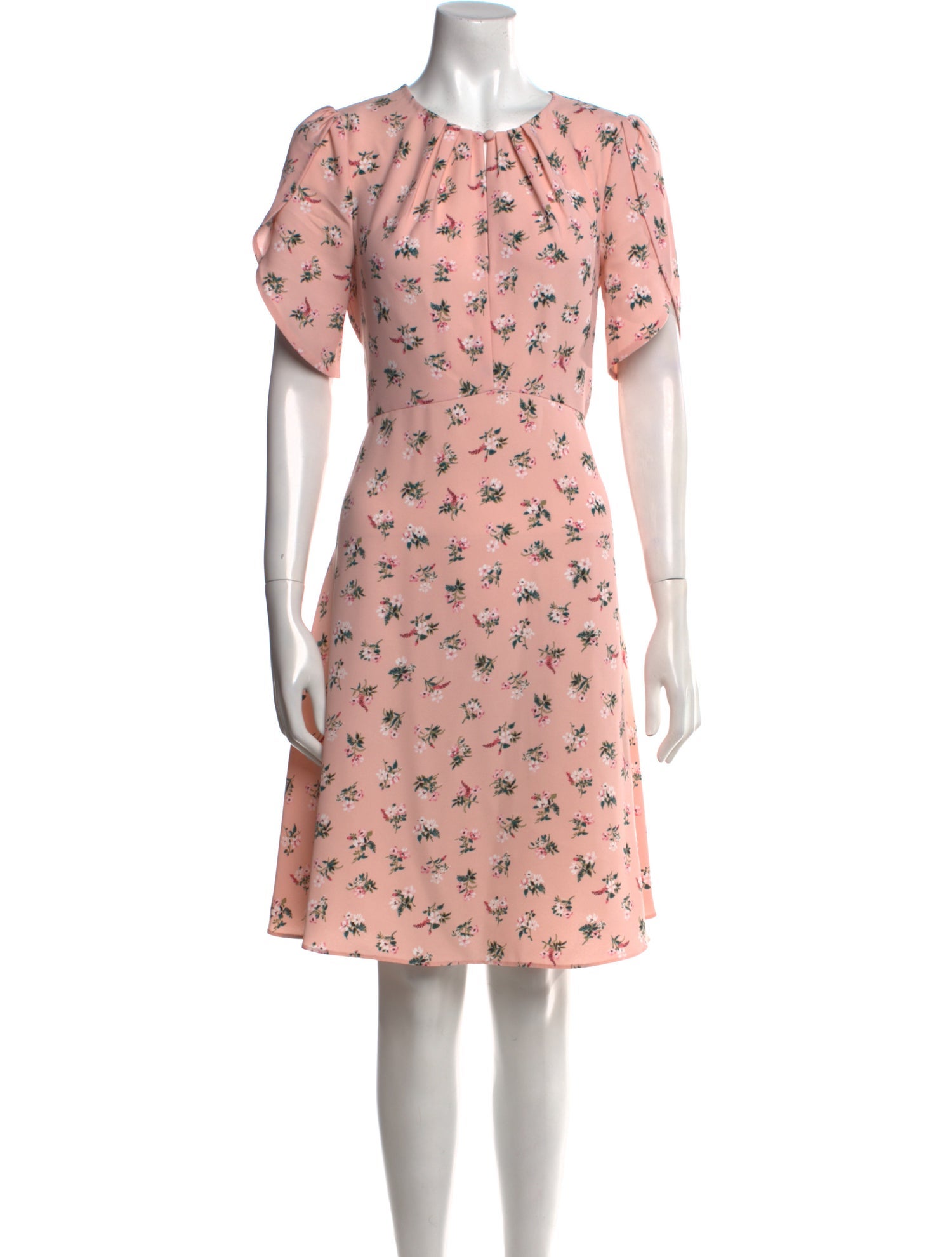 Kate Spade New York Floral Print Knee-Length Dress