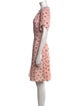 Kate Spade New York Floral Print Knee-Length Dress