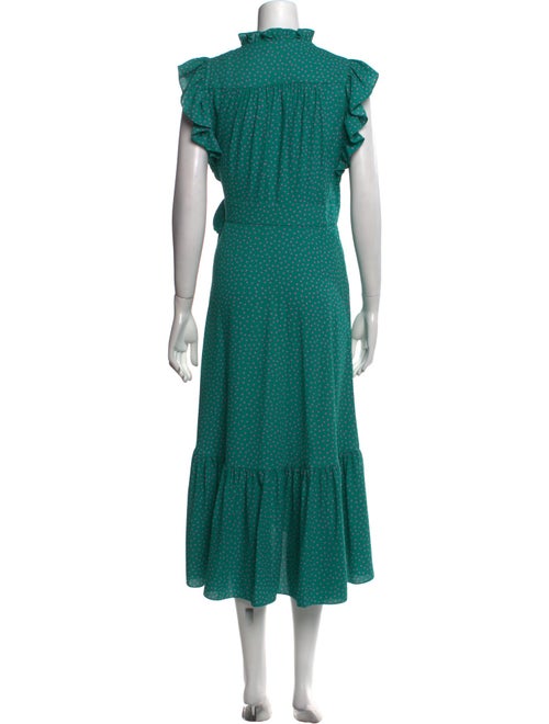 Kate Spade New York Polka Dot Print Knee-Length Dress