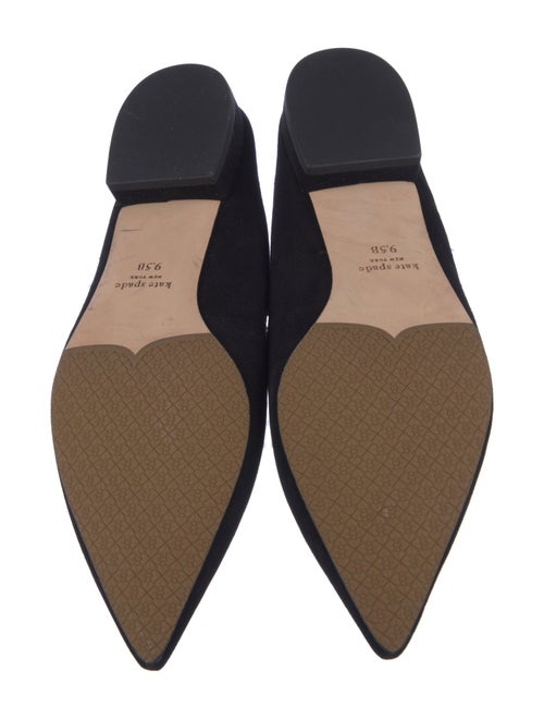 Kate Spade New York Suede Crystal Embellishments Mules
