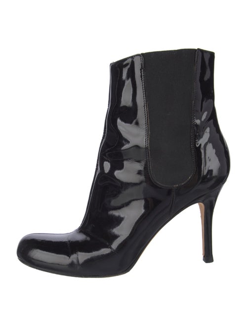 Kate Spade New York Patent Leather Animal Print Boots