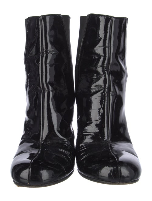 Kate Spade New York Patent Leather Animal Print Boots