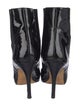 Kate Spade New York Patent Leather Animal Print Boots