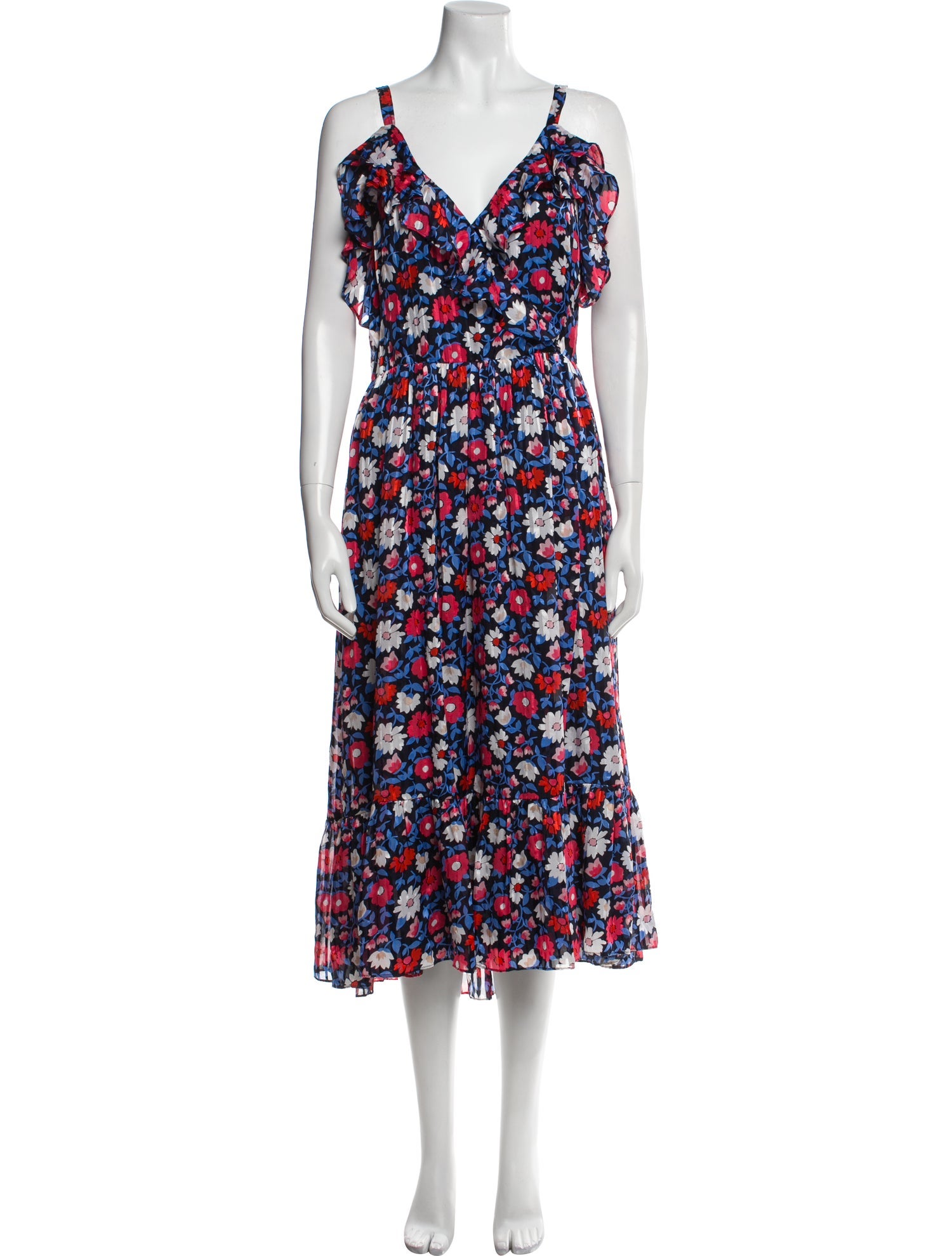 Kate Spade New York Silk Midi Length Dress