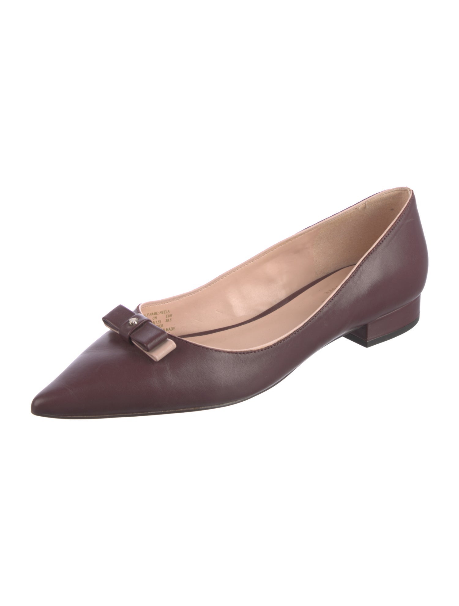 Kate Spade New York Leather Ballet Flats