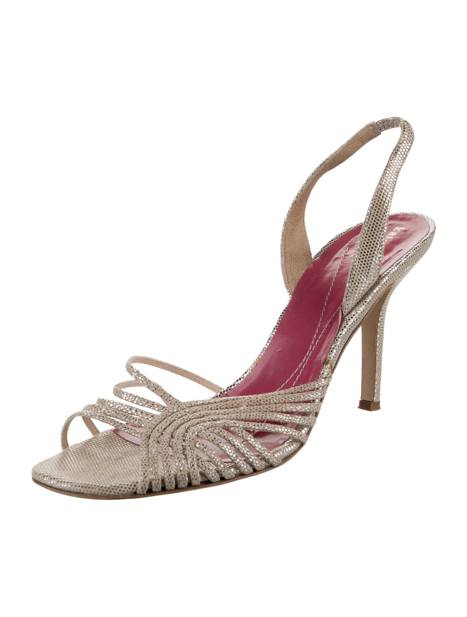 Kate Spade New York Leather Slingback Sandals