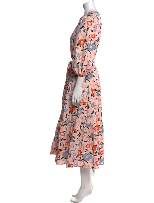 Kate Spade New York Floral Print Long Dress