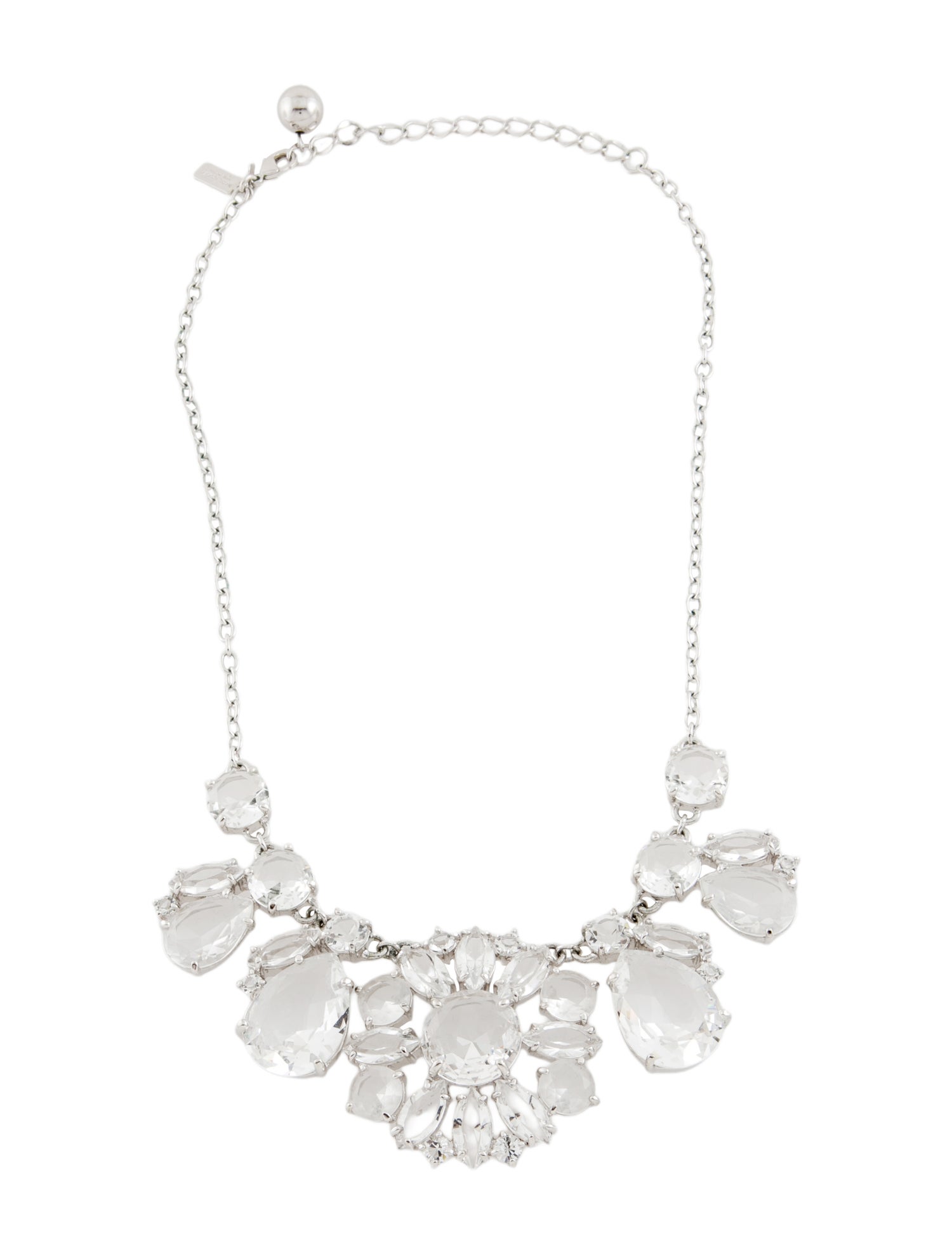 Kate Spade New York Crystal Flower Pendant Necklace