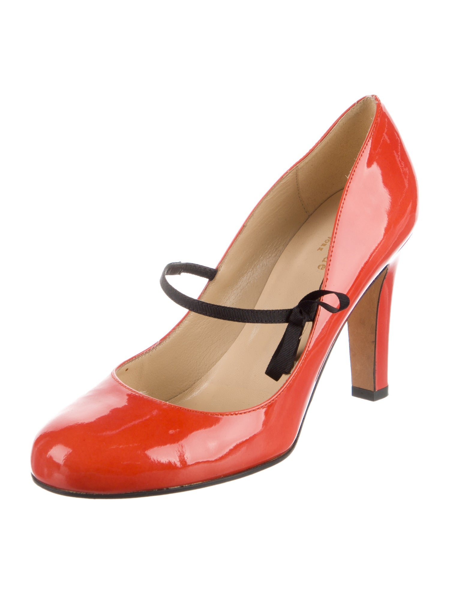 Kate Spade New York Patent Leather Bow Accents Pumps