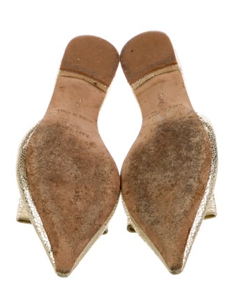 Kate Spade New York Leather Bow Accents Mules