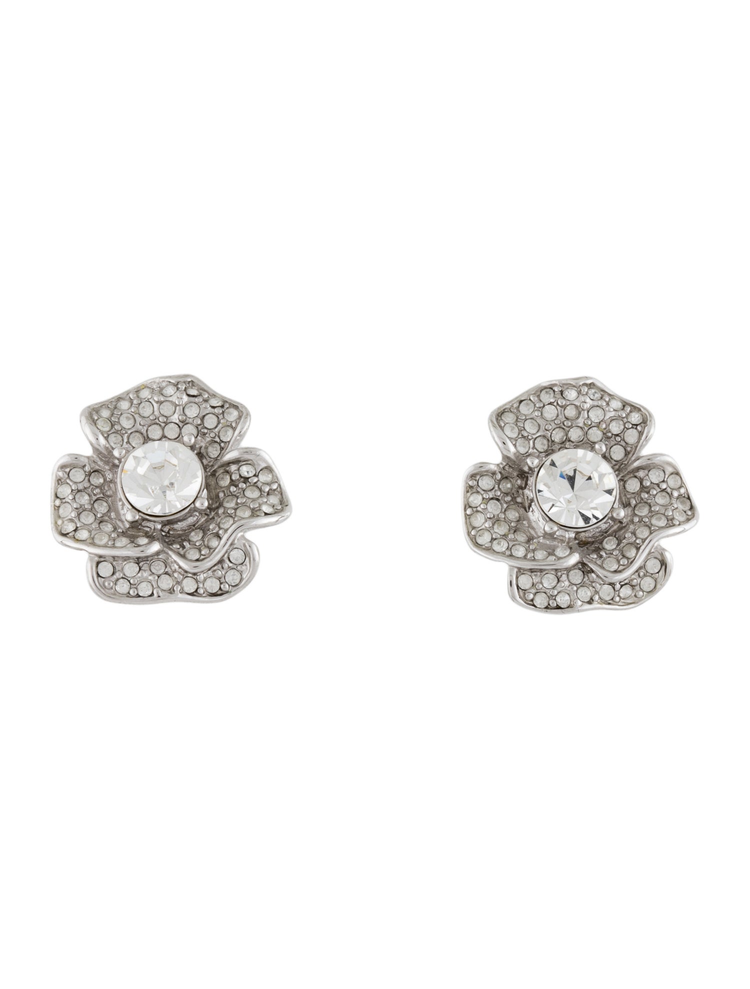 Kate Spade New York Crystal Flower Stud Earrings
