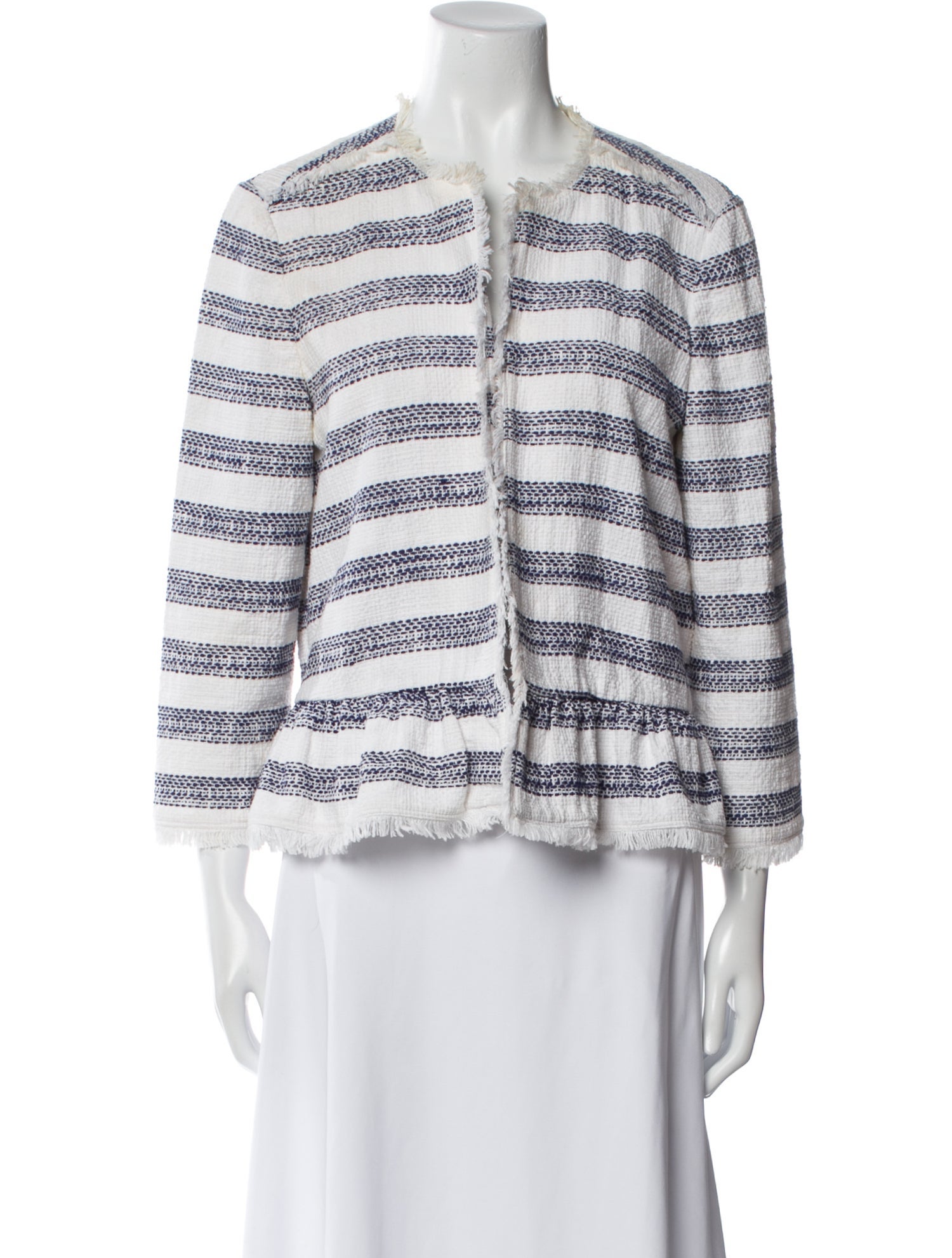 Kate Spade New York Striped Evening Jacket