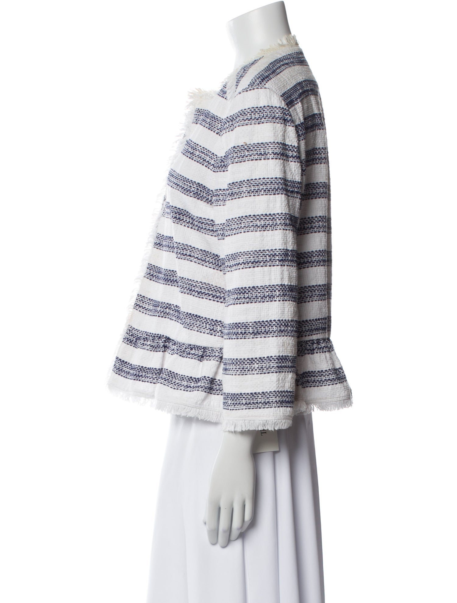 Kate Spade New York Striped Evening Jacket