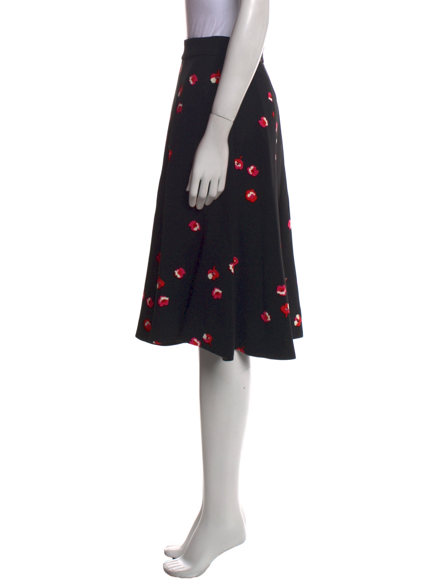 Kate Spade New York Floral Print Knee-Length Skirt