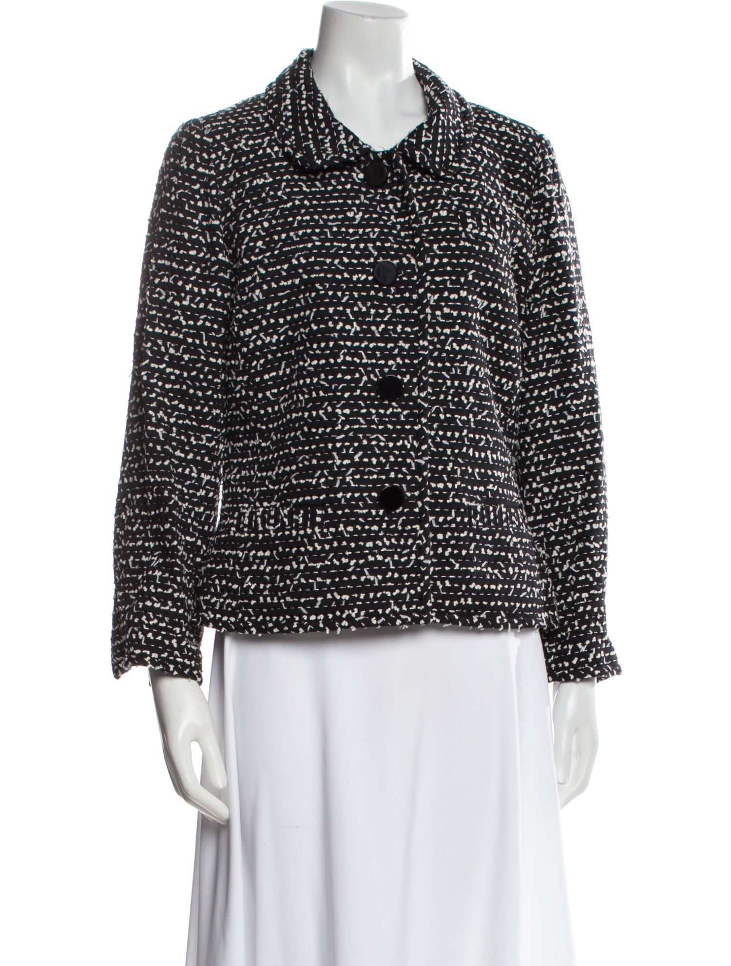 Kate Spade New York Tweed Pattern Evening Jacket