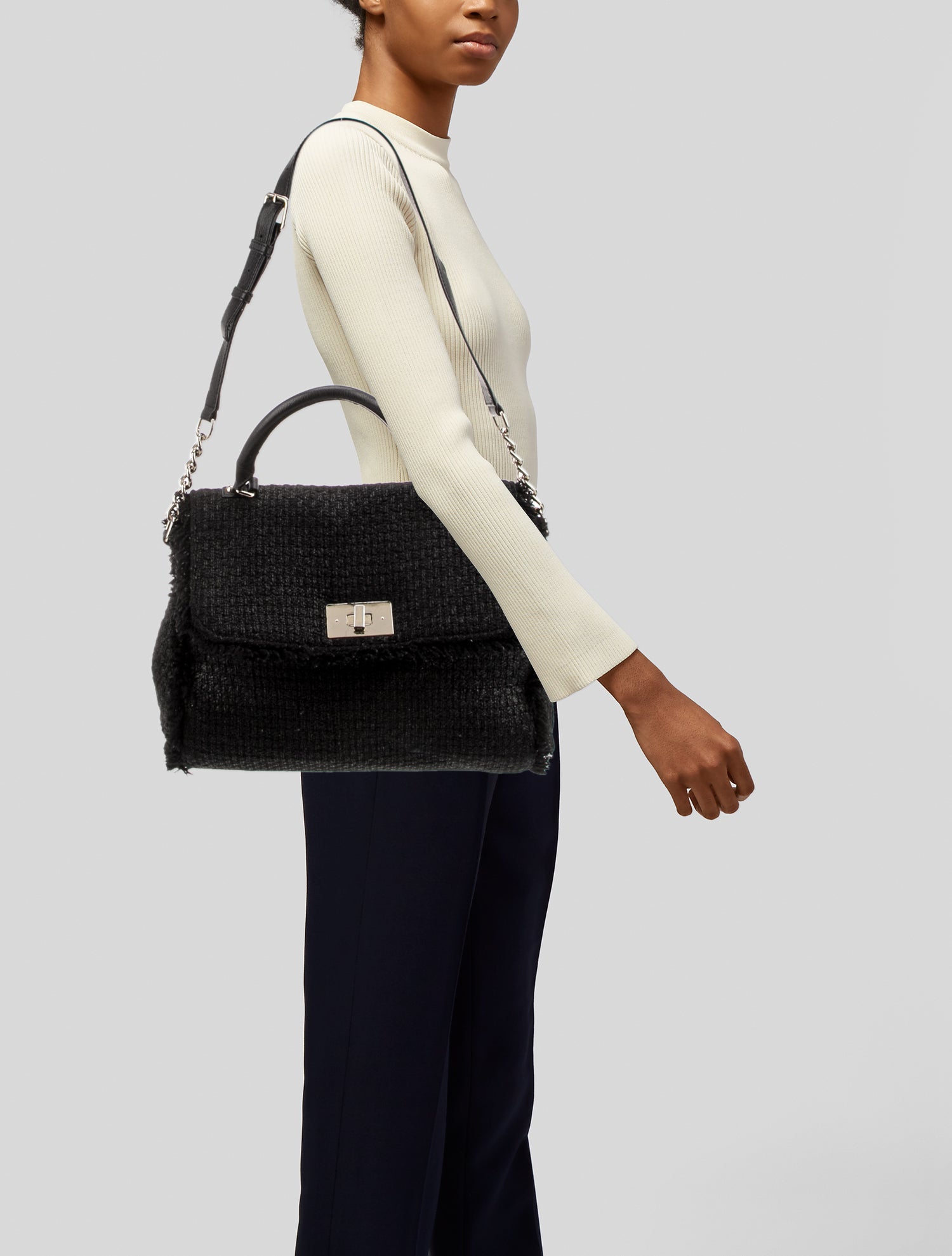 Kate Spade New York Tweed Shoulder Bag