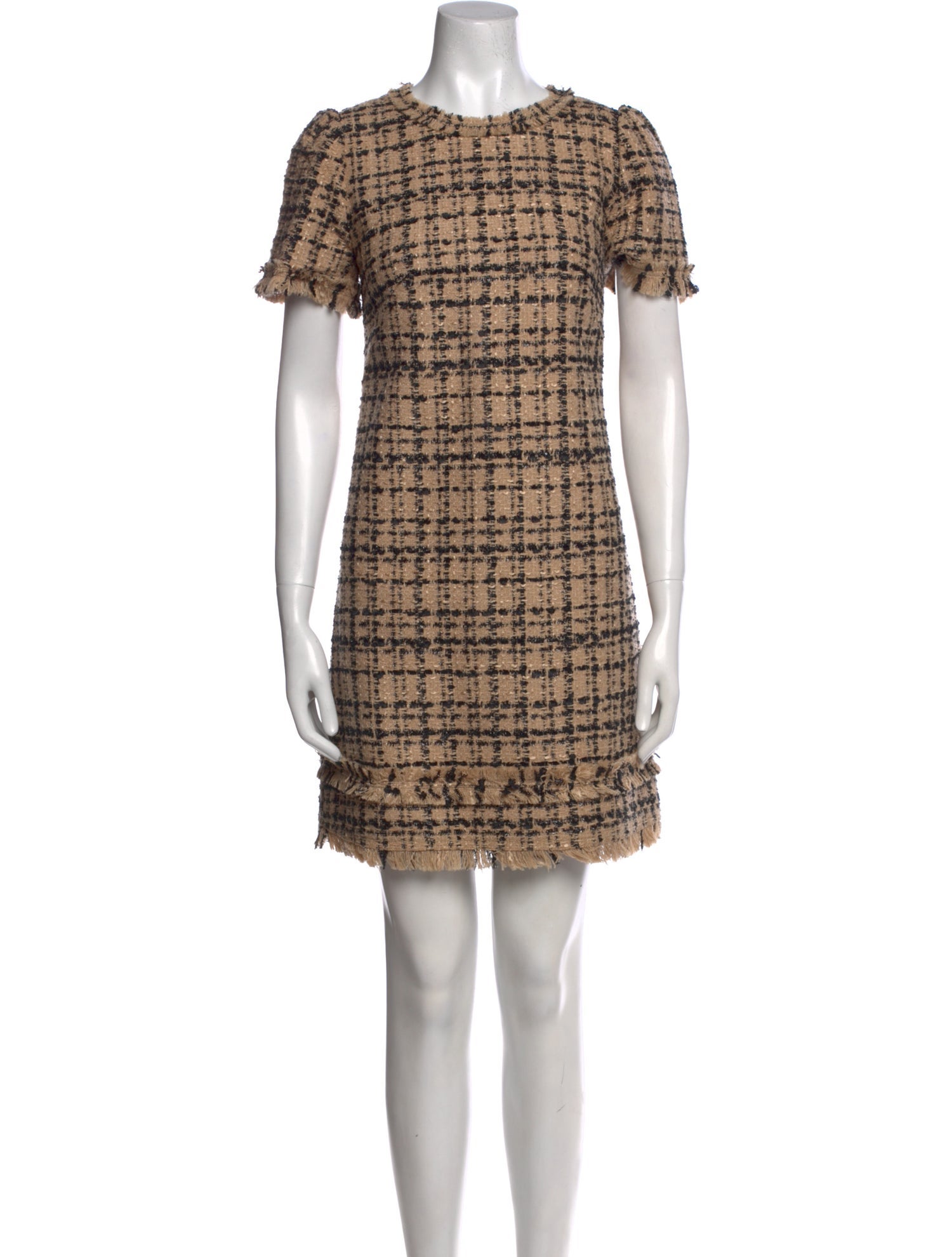 Kate Spade New York Tweed Pattern Mini Dress