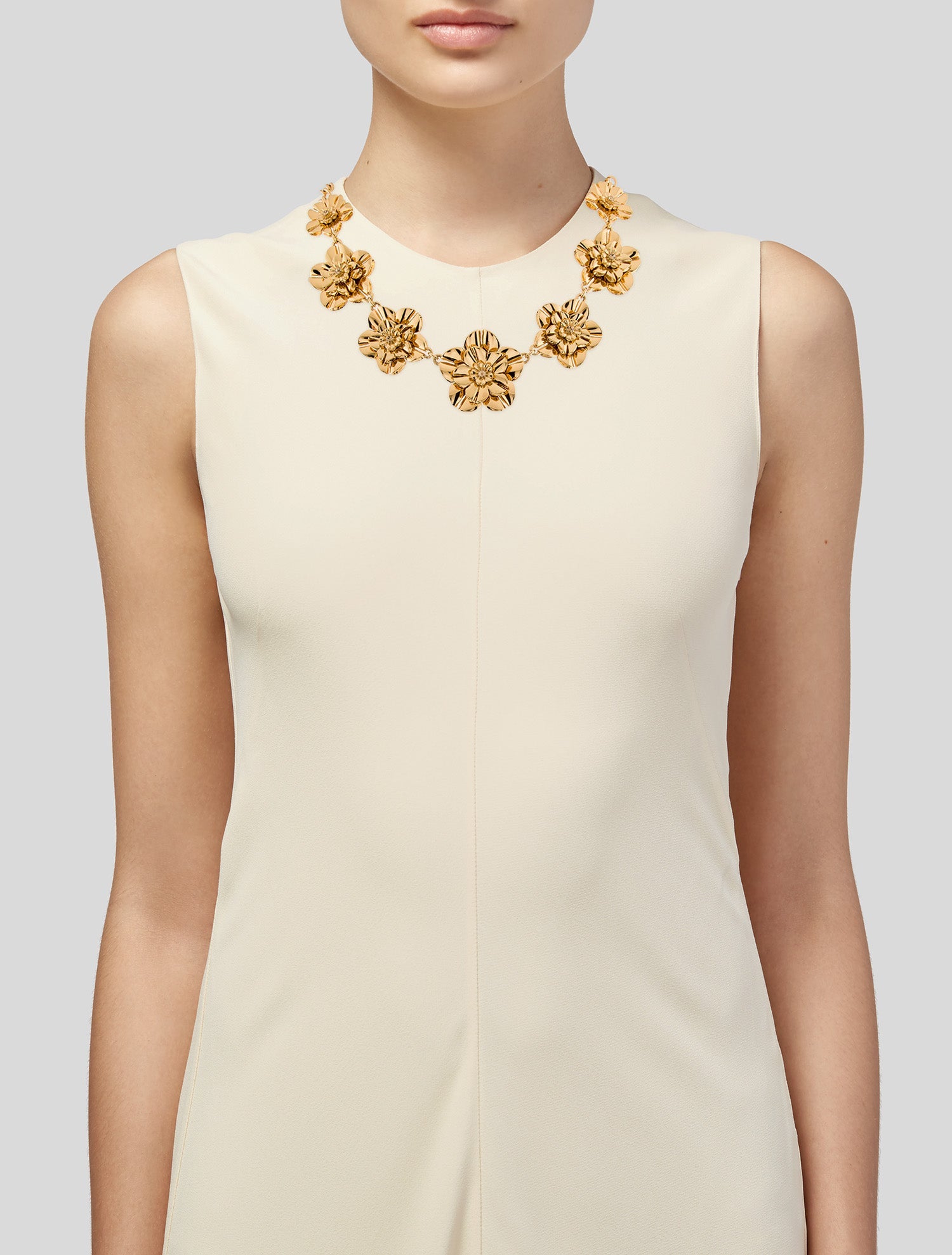 Kate Spade New York Crystal Flower Collar Necklace