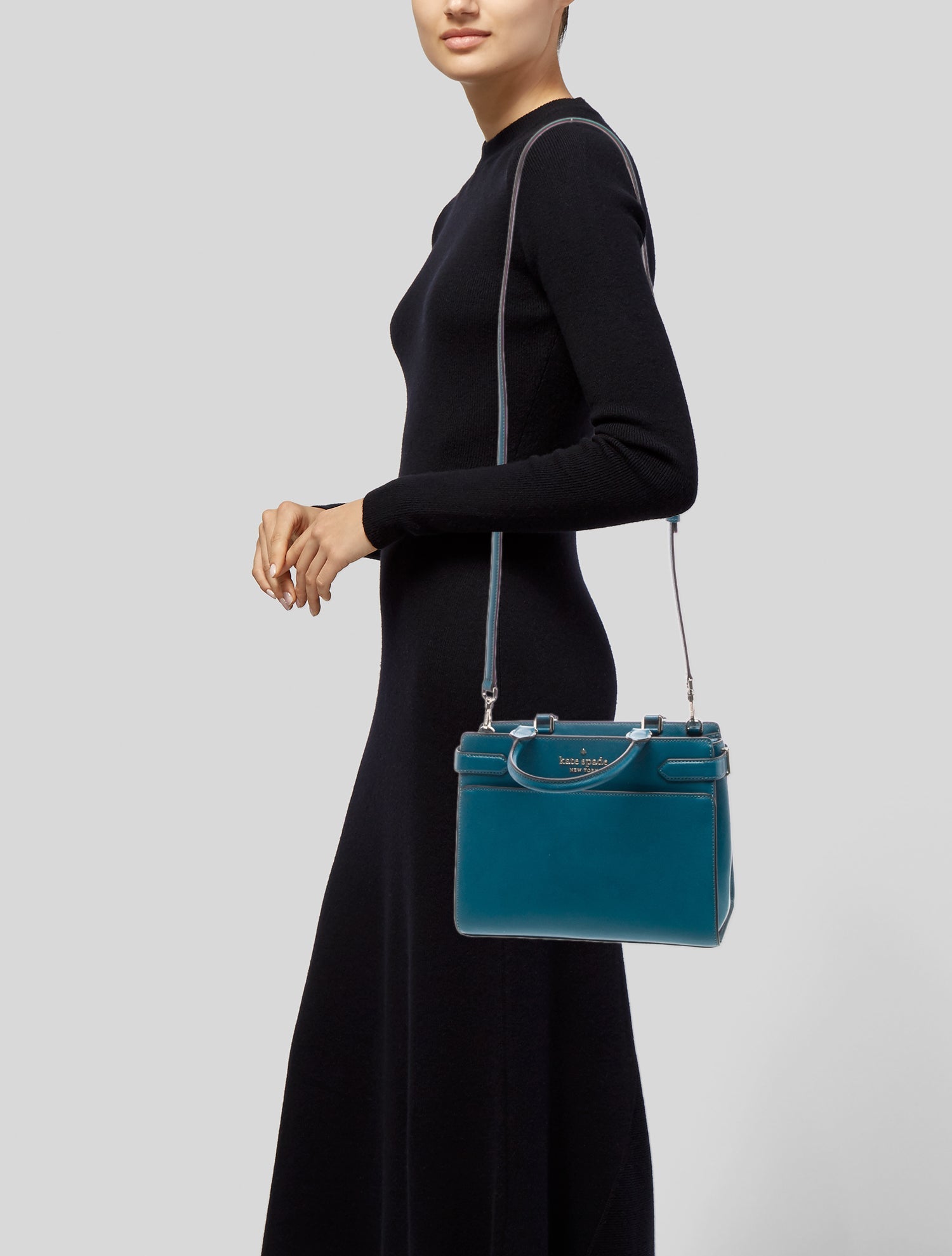 Kate Spade New York Saffiano Leather Top Handle Bag