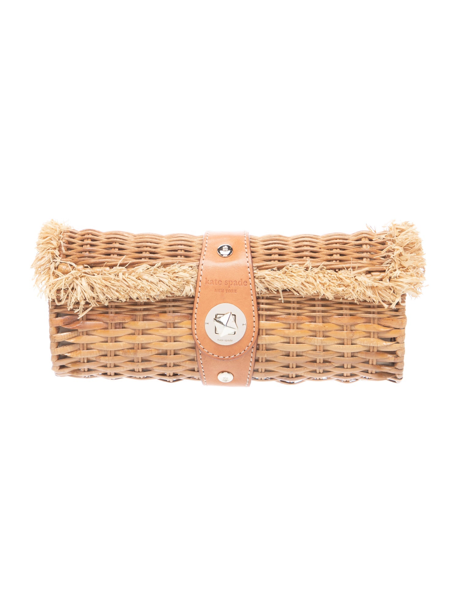 Kate Spade New York Wicker Clutch