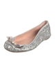 Kate Spade New York Glitter Animal Print Ballet Flats