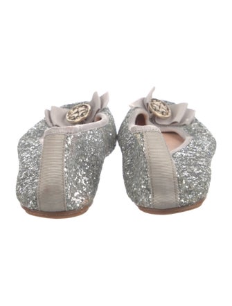 Kate Spade New York Glitter Animal Print Ballet Flats