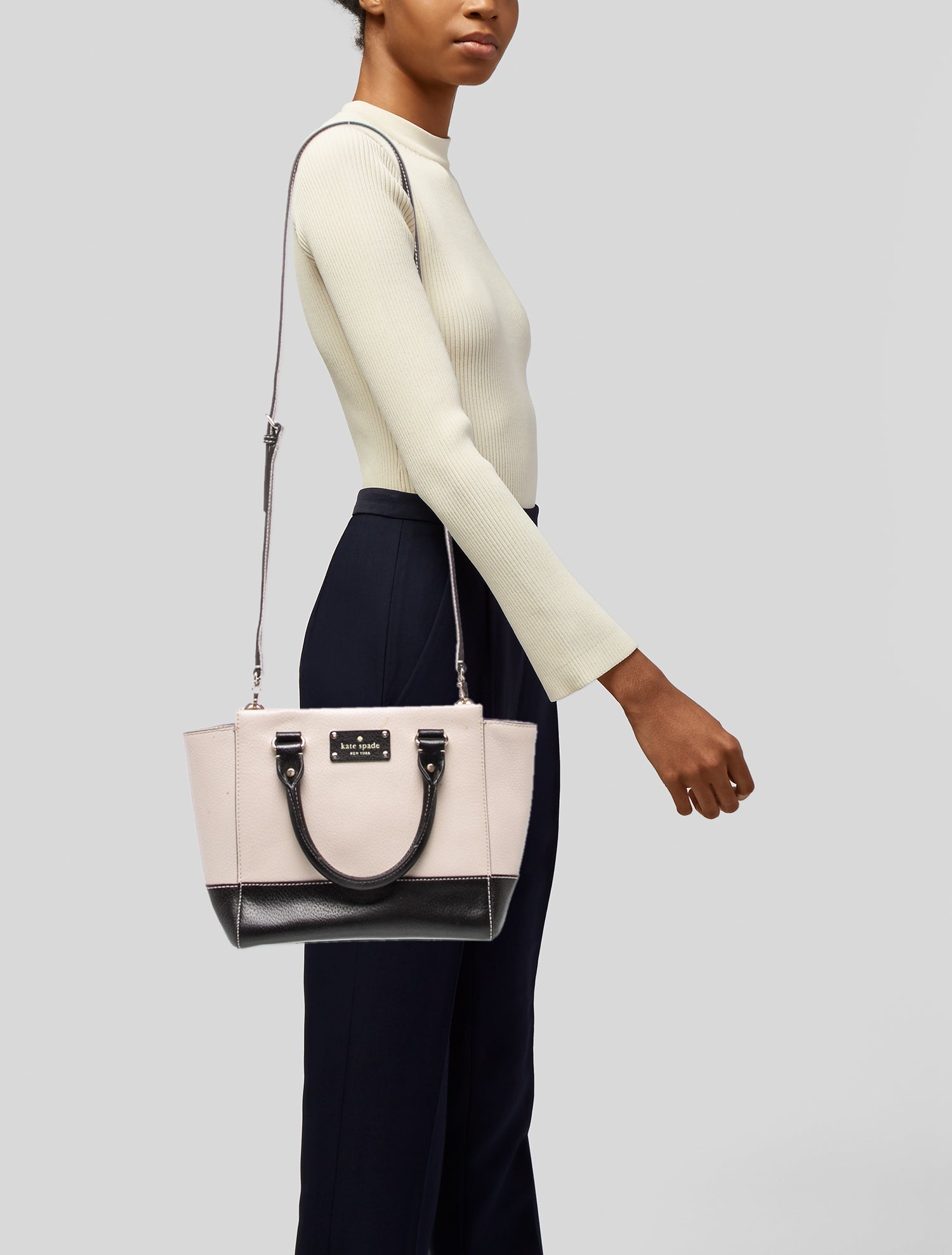 Kate Spade New York Leather Top Handle Bag