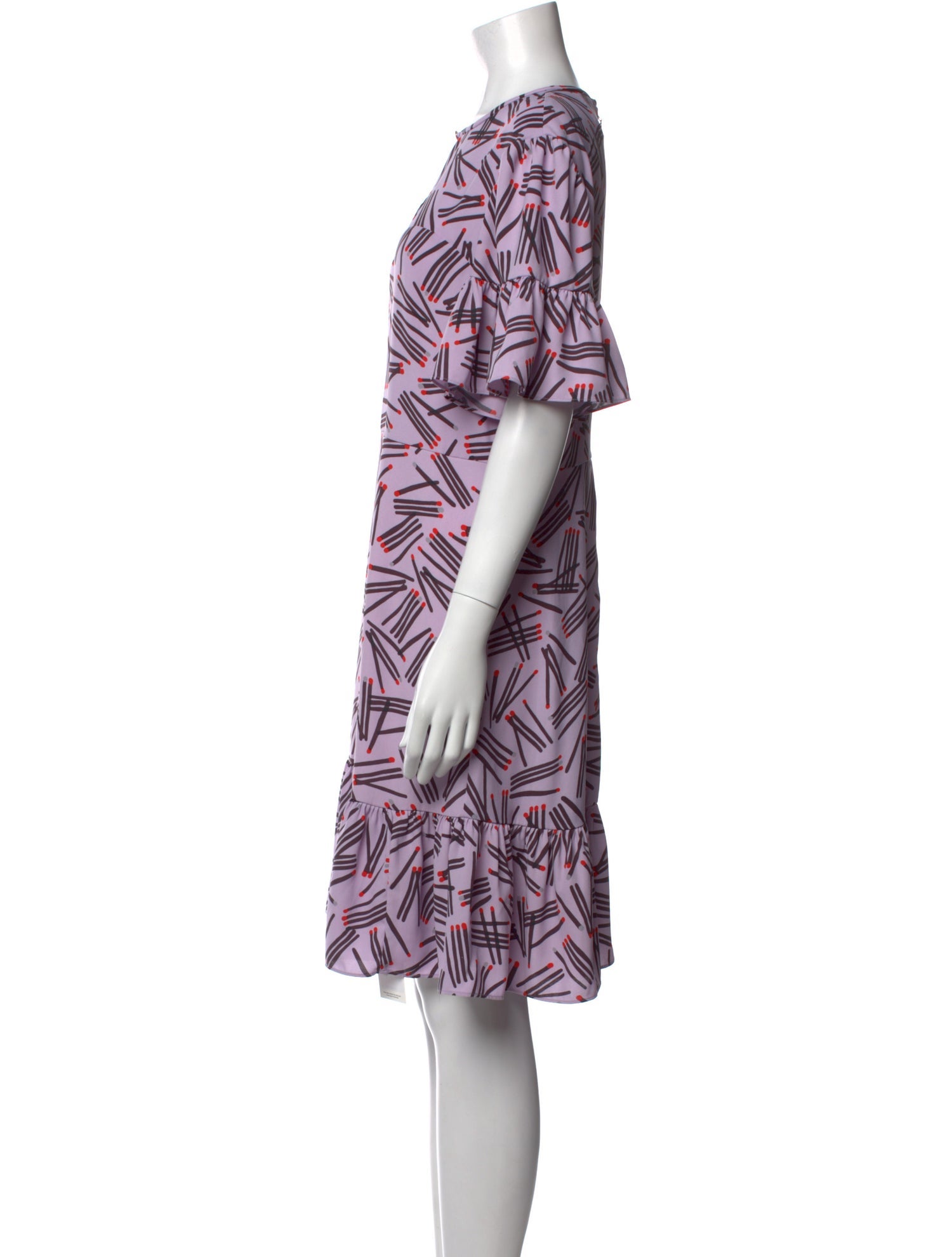 Kate Spade New York Printed Knee-Length Dress