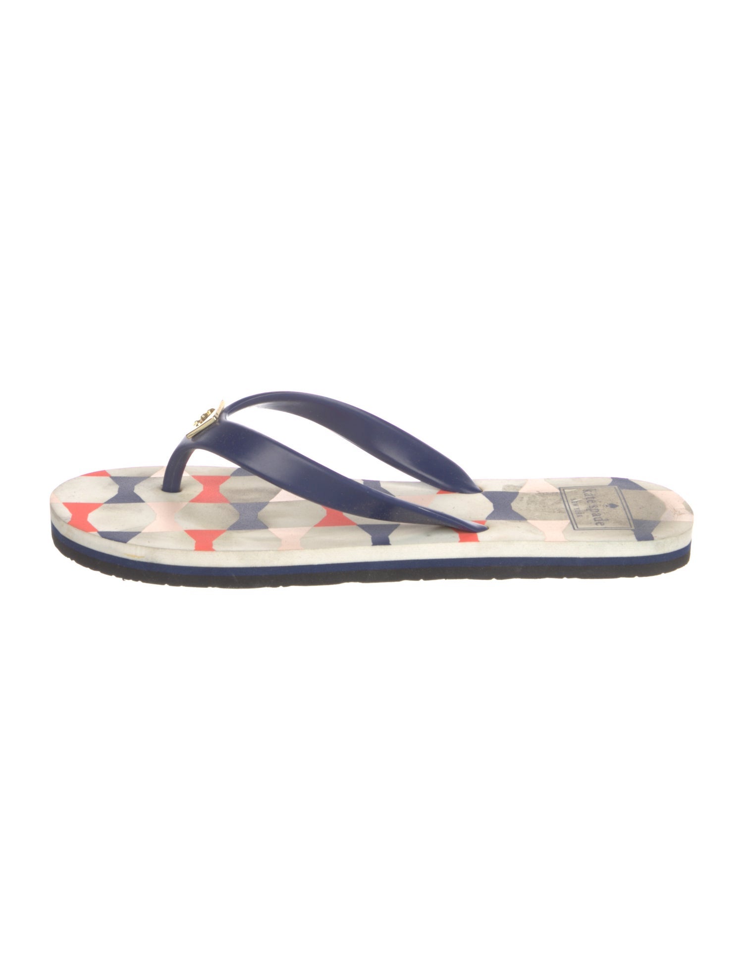 Kate Spade New York Rubber Printed Flip Flops